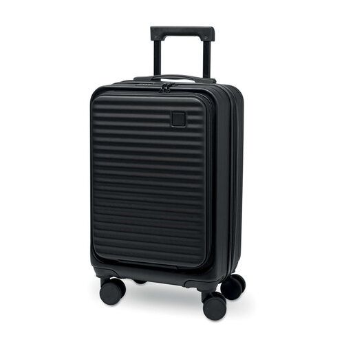 20 inch ABS trolley MO2742 met laptopvak en logo