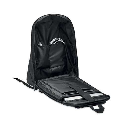 15 inch RPET laptoprugzak MO2739 met anti-diefstalontwerp en bedrijfslogo