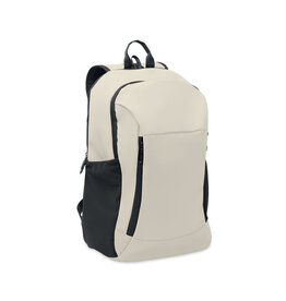 15 inch zachte PU laptoprugzak MO2684 bedrukt met bedrijfslogo voor zakelijk gebruik