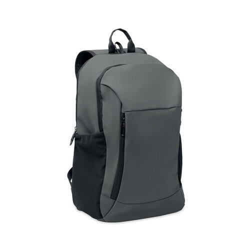 15 inch zachte PU laptoprugzak MO2684 bedrukt met bedrijfslogo voor zakelijk gebruik