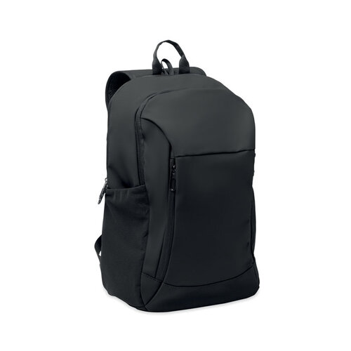 15 inch zachte PU laptoprugzak MO2684 bedrukt met bedrijfslogo voor zakelijk gebruik