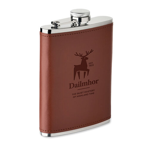 Slanke heupfles 200ml (MO2629) met logo
