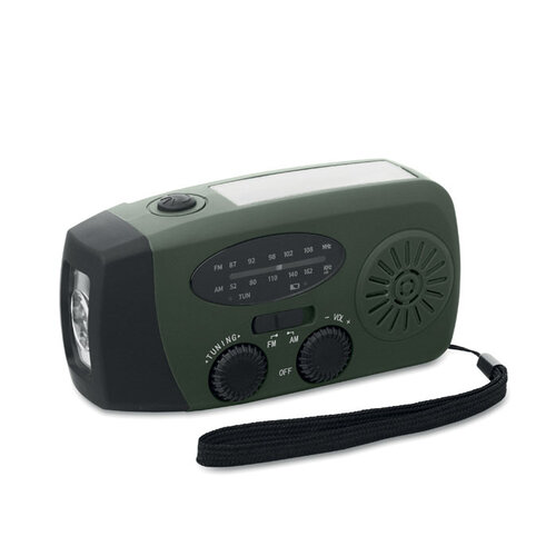 DeBle Multifunctionele Noodradio met Powerbank MO2746 bedrukken met logo