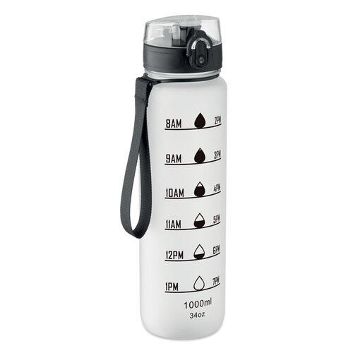 DeBle sportwaterfles RPET 1 liter MO2672 bedrukken met logo