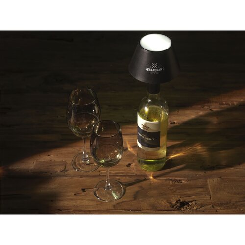 Wooosh RCS WineLight flessenlamp 262524 bedrukt met logo op wijnfles
