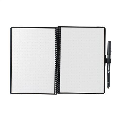 Bambook Classic Original Dot Grid Notebook A5 – 3070, herbruikbaar en duurzaam relatiegeschenk met FSC-karton cover, 40 uitwisbare pagina’s en Bambook marker