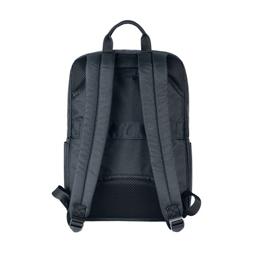 Tucano Global Backpack 15,6 inch met logo – DeBle duurzame laptoprugzak van gerecycled PET met ergonomisch rugpand en laptopvak voor bedrijven