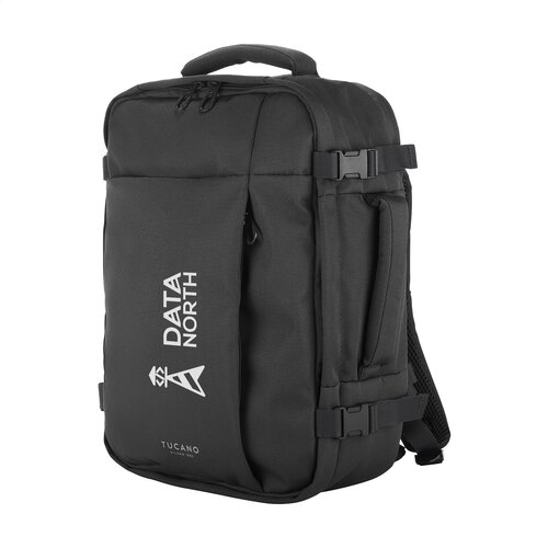 Tucano Tugo 3M Cabin Backpack 16 inch – DeBle handbagage rugzak met laptopvak, ergonomisch rugpand en waterafstotende afwerking voor zakelijk gebruik