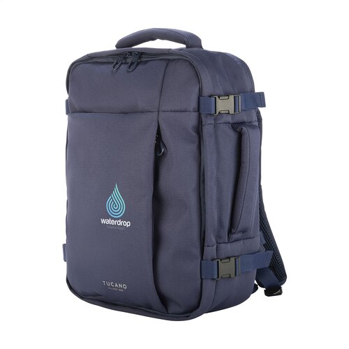 Tucano Tugo 3M Cabin Backpack 16 inch – DeBle handbagage rugzak met laptopvak, ergonomisch rugpand en waterafstotende afwerking voor zakelijk gebruik