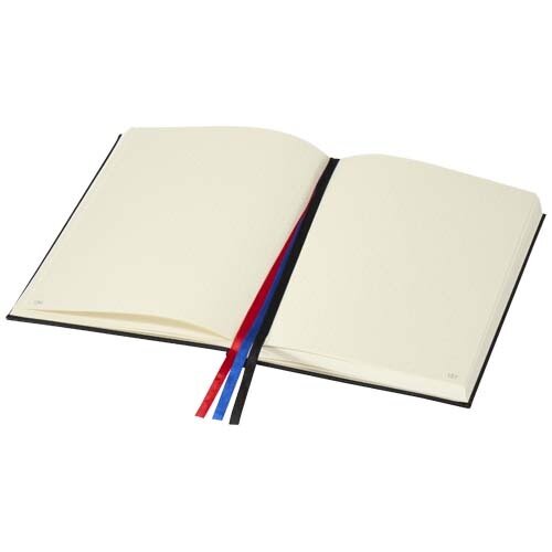 Alder A5 notitieboek met harde kaft – 10625790, duurzaam notitieboek van gerecycled leerachtig plastic met planner, sticky notes en luxe afwerking