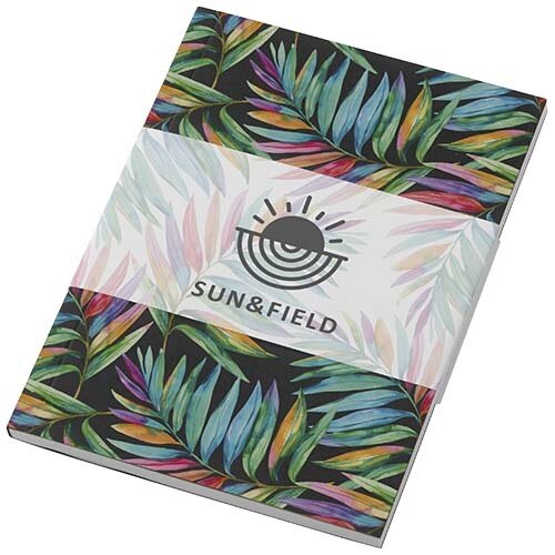 Austen Novella A6 notitieboek – 21024701, duurzaam relatiegeschenk van FSC-papier met zachte cover, 50 vellen en volledig personaliseerbare full-colour bedrukking