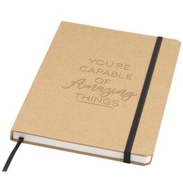 Holm A5 notitieboek van steenpapier – 10736602, duurzaam relatiegeschenk met harde kaft en 80 gelinieerde boomvrije vellen