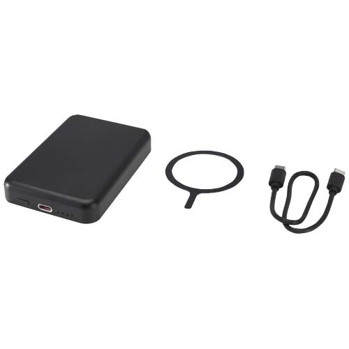 DeBle Acrab Magnetische Powerbank 5.000 mAh 124441 bedrukken met logo