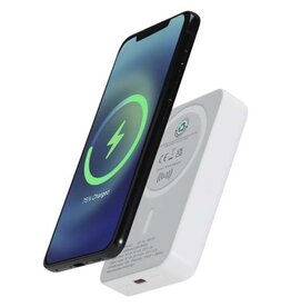 DeBle Acrab Magnetische Powerbank 10.000 mAh 124442 bedrukken met logo