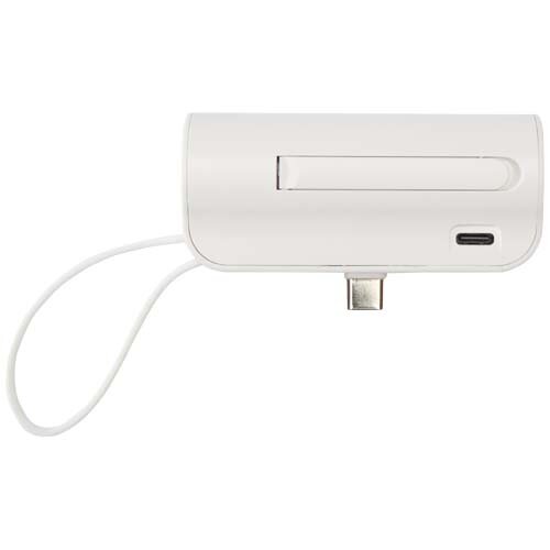 DeBle Alnair Powerbank 5.000 mAh met telefoonstandaard 124472 bedrukken met logo