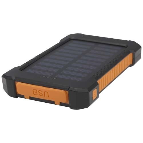 DeBle Altair Solar Powerbank 5.000 mAh met zaklamp 12447190 bedrukken met logo