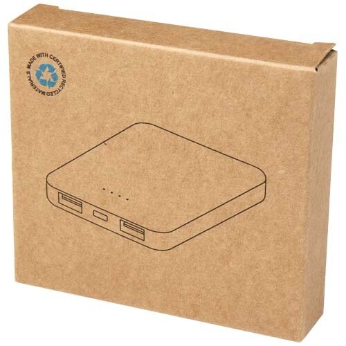 Asama type-C powerbank van 5000 mAh van gerecycled plastic