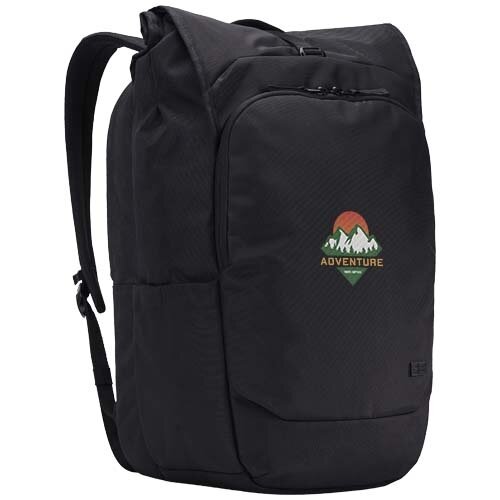 Case Logic Variate 17 inch rolltop laptoprugzak bedrukt met bedrijfslogo