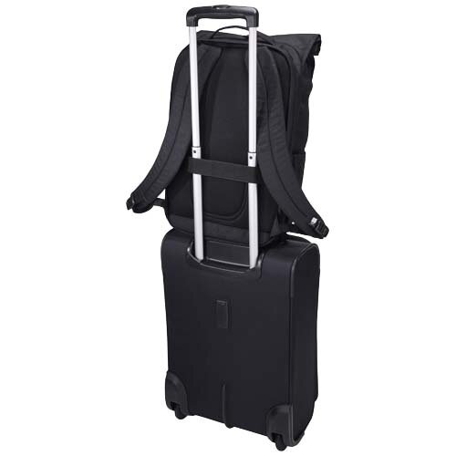 Case Logic Variate 17 inch rolltop laptoprugzak bedrukt met bedrijfslogo