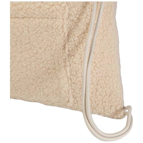 Bear GRS gerecyclede sherpa rugzak met trekkoordsluiting 9 l