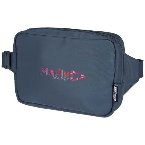 Trip Aware™ gerecyclede reiscrossbodytas 1 liter bedrukken met logo