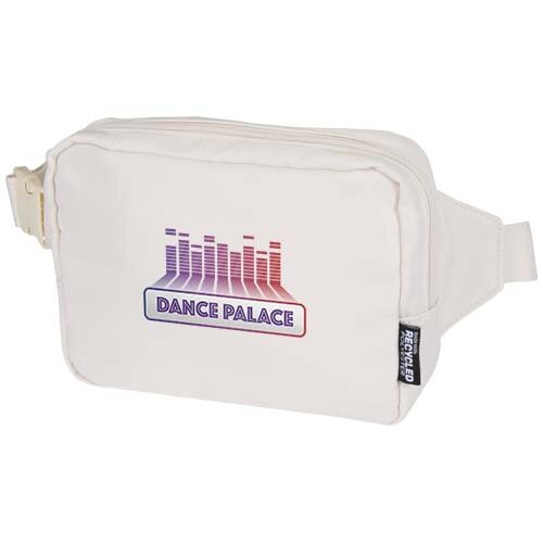 Trip Aware™ gerecyclede reiscrossbodytas 1 liter bedrukken met logo
