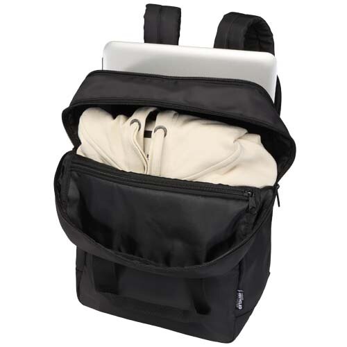 Trip 14" Aware™ gerecyclede laptoprugzak 9 liter bedrukken met logo