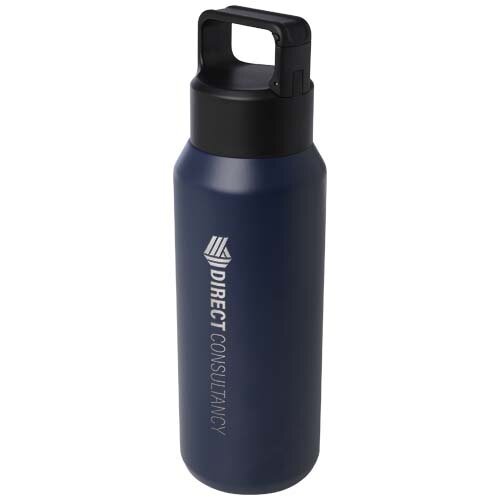 Astra 600 ml RCS-gecertificeerde waterfles van gerecycled roestvrij staal met koperen vacuümisolatie (geschikt voor koolzuurhoudende dranken)