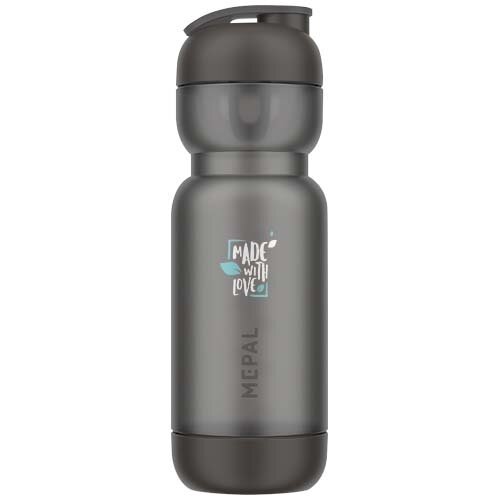 Mepal Shaker 800 ml sportfles met ingebouwde mixer en maataanduiding – transparant kunststof
