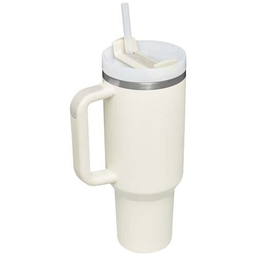 Stanley Quencher H2.0 beker 1200 ml van gerecycled roestvrij staal bedrukt met logo