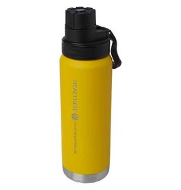 DeBle Fortis 700 ml RCS waterfles van gerecycled RVS met logo, duurzame drinkfles voor dagelijks gebruik