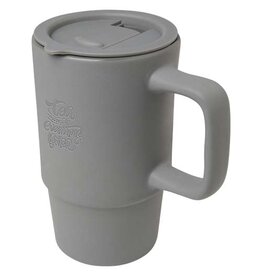 Carter 450 ml mok van keramiek met plastic deksel