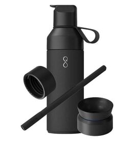 Ocean Bottle 500 ml 3-in-1 thermosfles geschenkset met logo bedrukken DeBle
