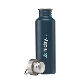 Waterflessen bedrukken Nebraska RCS Recycled Steel 800 ml single wall – 2681