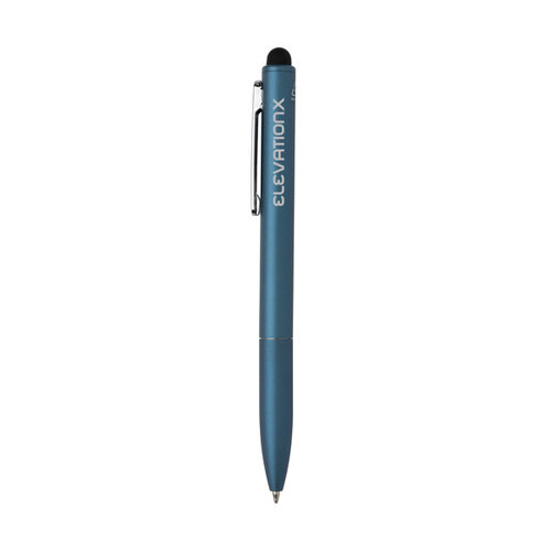 Kymi RCS-gecertificeerde gerecycled aluminium pen met stylus – P611.23 Kymi RCS-gecertificeerde gerecycled aluminium pen met stylus – P611.23