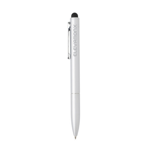 Kymi RCS-gecertificeerde gerecycled aluminium pen met stylus – P611.23 Kymi RCS-gecertificeerde gerecycled aluminium pen met stylus – P611.23