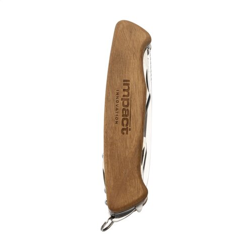 DeBle Victorinox Ranger 55 Wood zakmes 2886.40 met logo graveren
