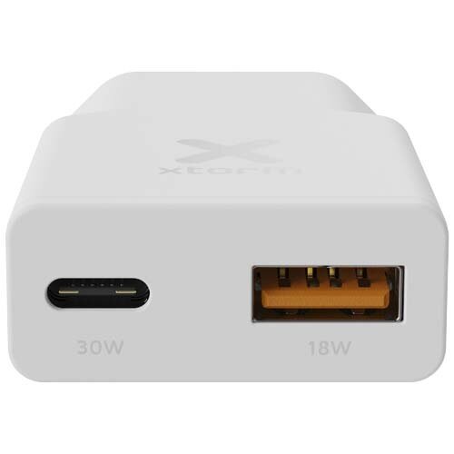 DeBle Xtorm XG2SL033 Go2 SlimLine 33W Oplader 12447401 bedrukken met logo