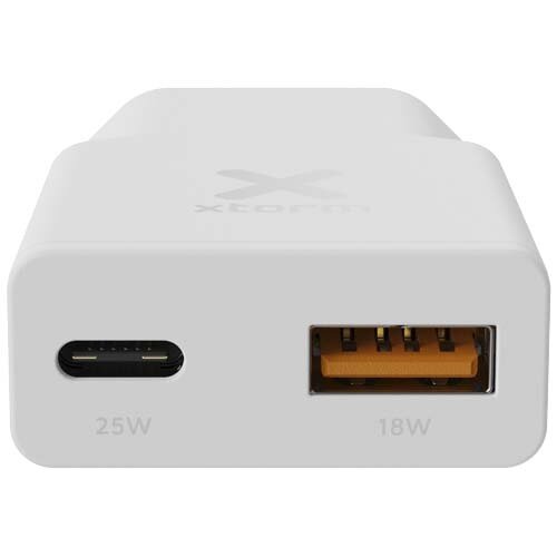 DeBle Xtorm XG2SL025 Go2 SlimLine 25W Oplader 12447501 bedrukken met logo