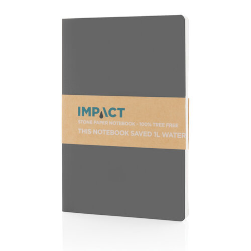 DeBle Impact softcover steenpapier notitieboek A5 met logo P774.21