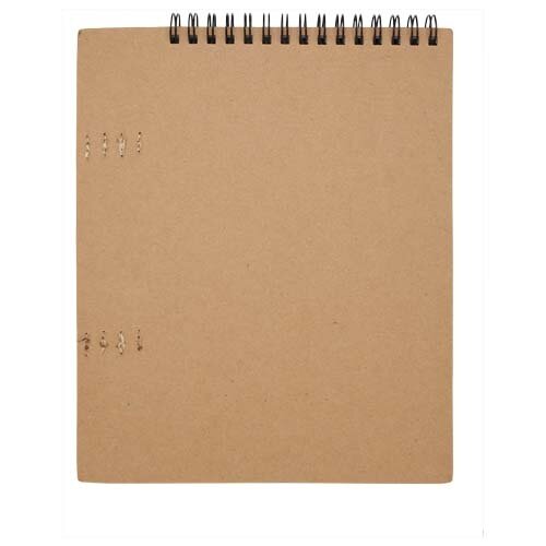 DeBle Doodle A5 spiraal notitieboek met waskrijtjesset bedrukken met logo