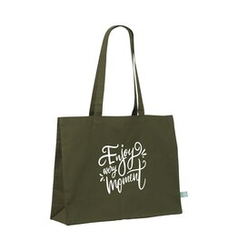 ECO Shopper Organic Cotton winkeltas bedrukken met logo DeBle