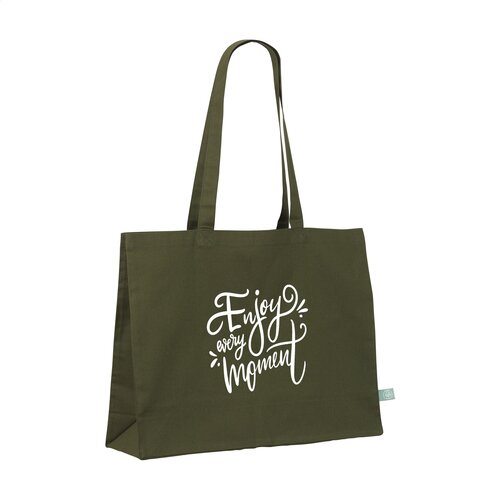 ECO Shopper Organic Cotton winkeltas bedrukken met logo DeBle