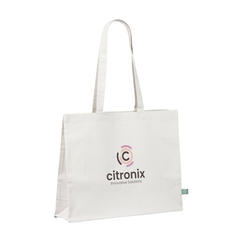 ECO Shopper Organic Cotton winkeltas bedrukken met logo DeBle