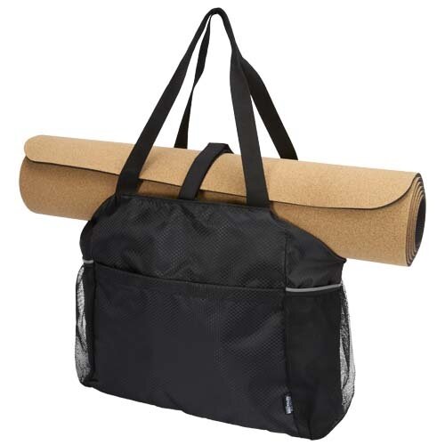 Nomad yogadraagtas gerecycled polyester met logo DeBle