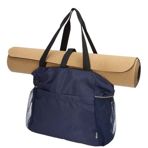 Nomad yogadraagtas gerecycled polyester met logo DeBle