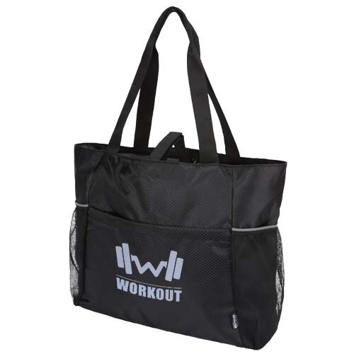 Nomad yogadraagtas gerecycled polyester met logo DeBle