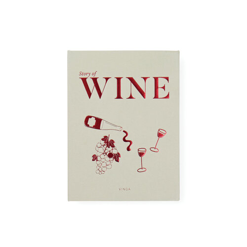 VINGA Story of Wine wijnset V2630013 in boekvormige geschenkdoos