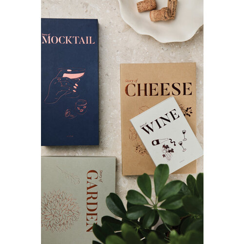VINGA Story of Wine wijnset V2630013 in boekvormige geschenkdoos