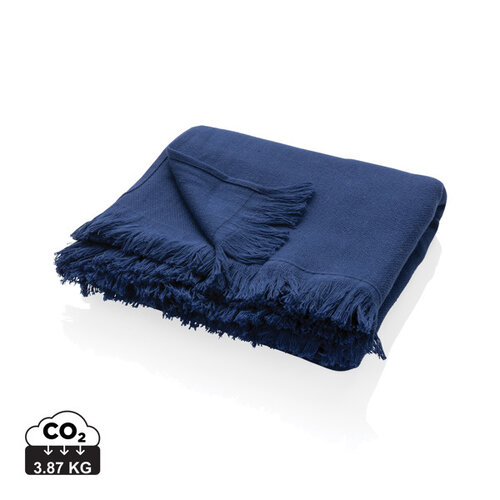 UKIYO Aware™ Keiko hammam handdoek van gerecycled katoen met AWARE™ tracer en bedrijfslogo